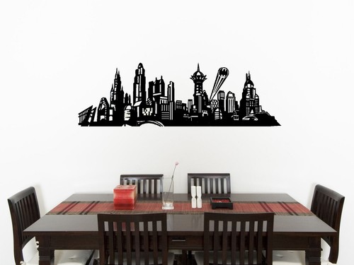 Gotham city skyline - city, batman