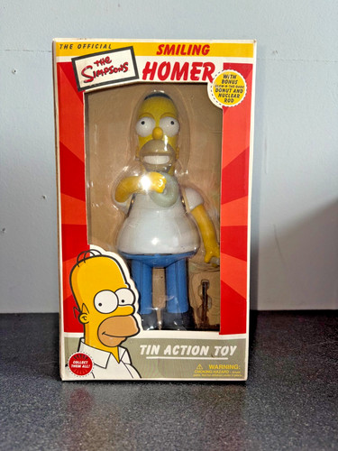 Simpsons smiling homer tin - simpsons,