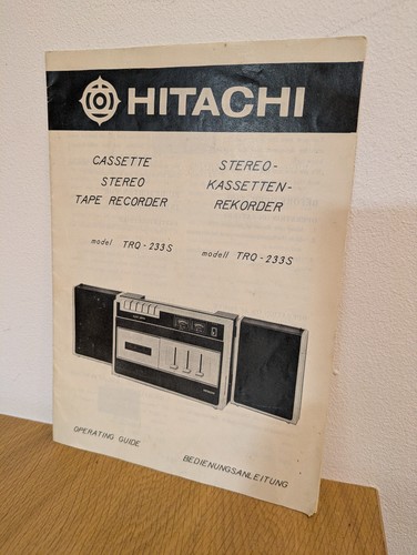 Hitachi cassette stereo tape - stereo,