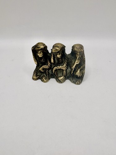 Vintage solid brass three - vintage,