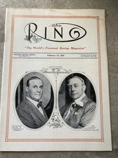 boxing magazine  Rare  the