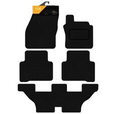 Fits Vw Touran 2016-On 7 Seat Fully Tailored Car Floor Mats Black