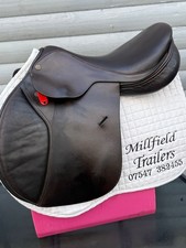 Jump Saddle 17” Brown