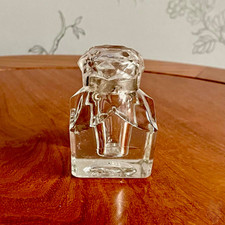 Vintage Cut Glass Inkwell -