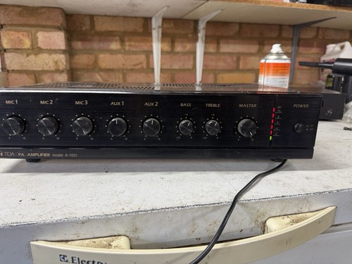 Toa amplifier 1031 - amplifier, a-1031