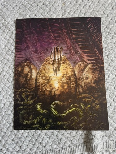 Alien eggs art print - art,