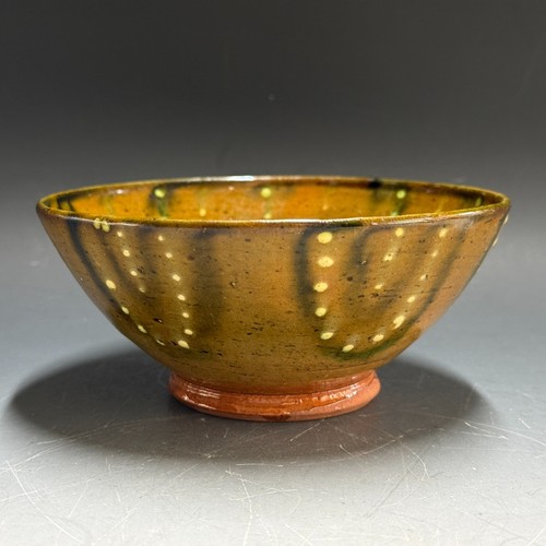 H284 japanese pottery chawan - :,