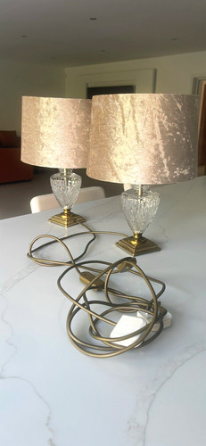 Pair genuine waterford - of,
