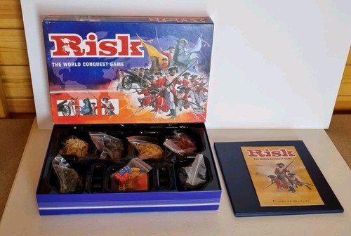 1996 risk board game - board,