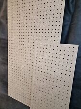 BK WOODWORK 6mm, 9mm & 12mm wooden Pegboard, 6mm hole with 25.4mm Hole centres
