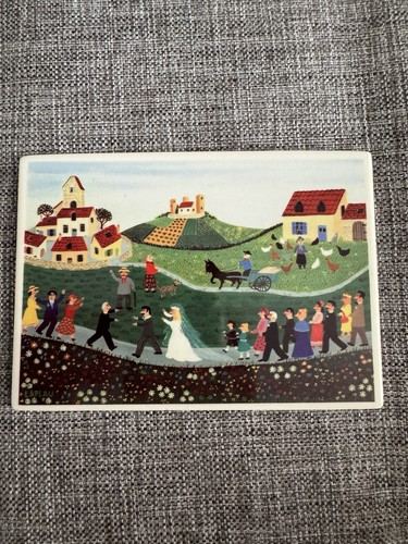 Tile postcard villeroy boch - postcard,