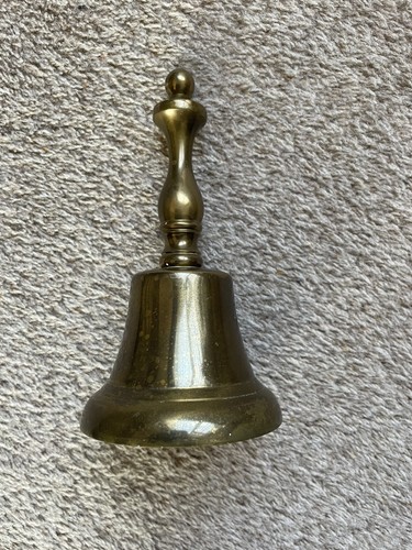 Vintage large solid brass hand - vintage,