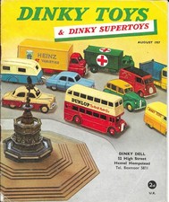 Dinky toys august 1957 - toys,