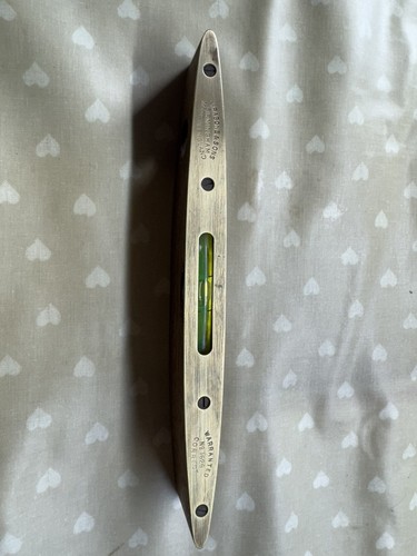 Vintage spirit level brass - spirit,