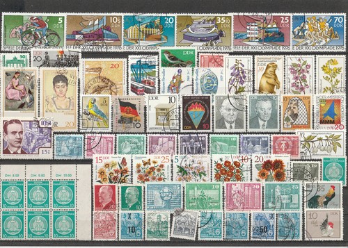 Lot stamps gdr rda - gdr,
