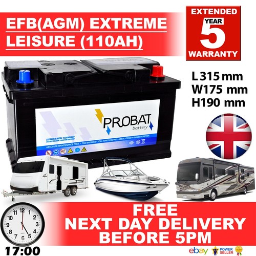 12v 110ah efb leisure - 12v, (