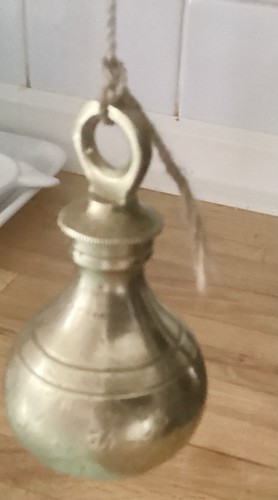 Vintage brass plumb - vintage, bob