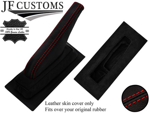 Red stitch leather over - stitch,