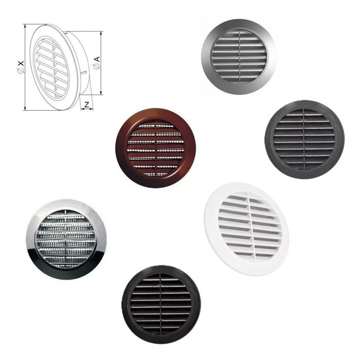 70mm mini round air - air, vent