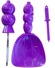 🔥 3 Pcs Halloween PUMPKIN CARVING Kit TOOL SET DIY Craft Tools Kit Party Scoop