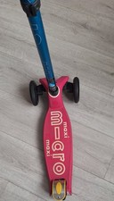 Maxi Micro Scooter Pink Adjustable Handlebar, Used Good Condition