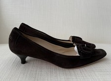 Emma Hope Brown Suede Leather