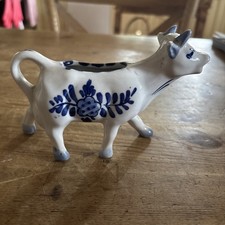 Delft Blue Cow Creamer Jug