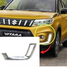 Suzuki Vitara 2022 Cornice/Coprimorsetto Cromata DRL Paraurti Anteriore-sinistro