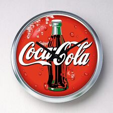 ENJOY COCA COLA Wall clock Stainless Steel silent quartz movement man cave shed