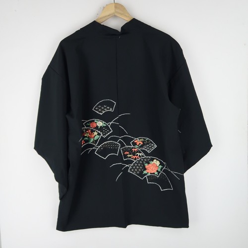 Vintage japanese haori kimono - japanese,