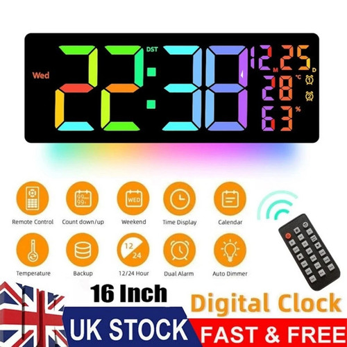 Large jumbo digital led - 16",