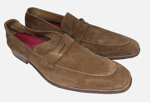 Grenson suede leather lloyd - leather,