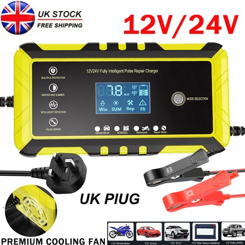 12v 24v car - battery, charger