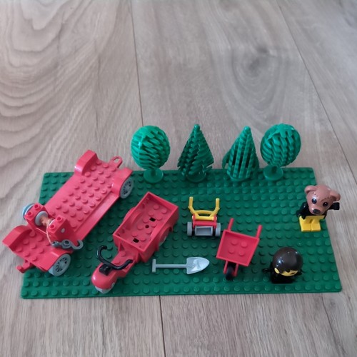 Vintage lego set lawn - vintage,