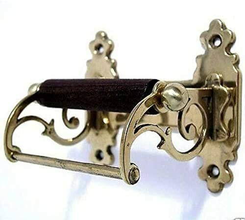 Toilet roll holder brass - roll,
