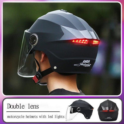 Motorcycle helmets with - helmets, led