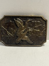 - Belt Buckle Flying Ducks