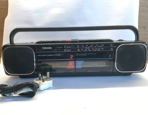 Vintage toshiba twin cassette - twin,
