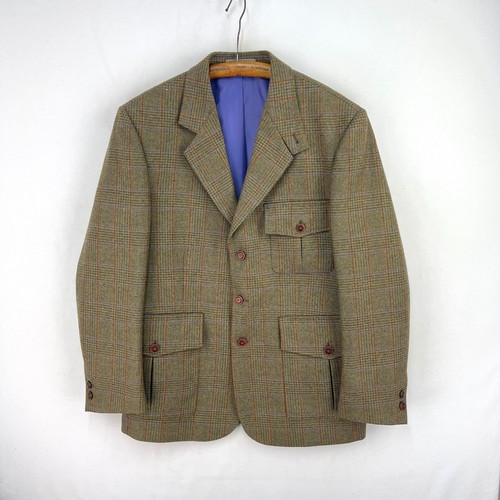 Laksen tweed jacket mens large - jacket,