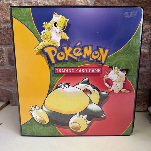 Pokemon vintage binder 1999 - vintage,