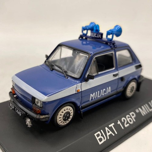 Polski fiat 126p - polski, milicja