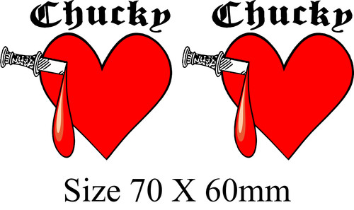 Large chucky tiffany - chucky, and