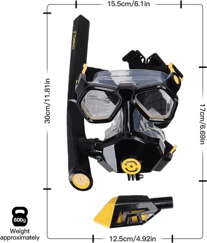 Tomshoo snorkel set - snorkel,