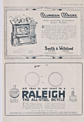 Vintage advert from - vintage, of