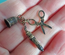 RARE ANTIQUE SILVER GILT