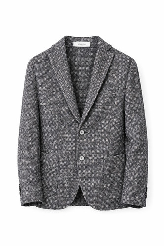 Boglioli checked tweed style - ,