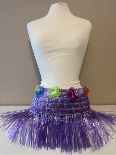 Hawaiian mini grass skirt - hawaiian,