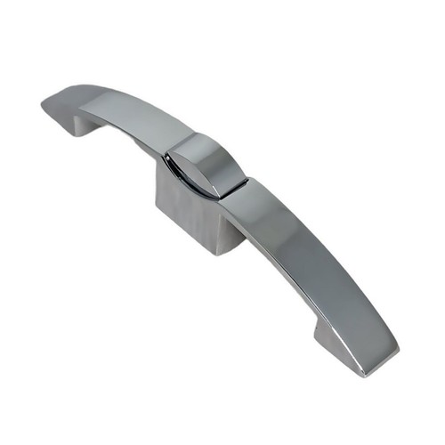 Cabinet push button latch - push, lock