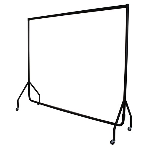 Heavy duty garment rail - heavy,