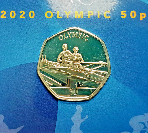 2021 gibraltar 50p - 2021, rowing